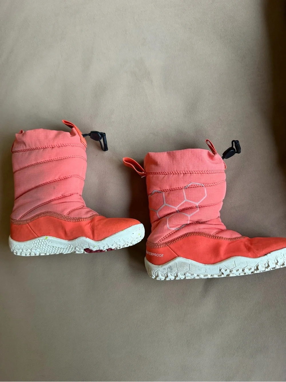 Vivo Barefoot Coral Kids Waterproof Snow Boots size 28